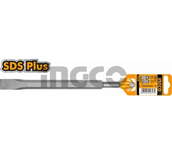 INGCO Зубило плоское SDS Plus 14x250x20 мм