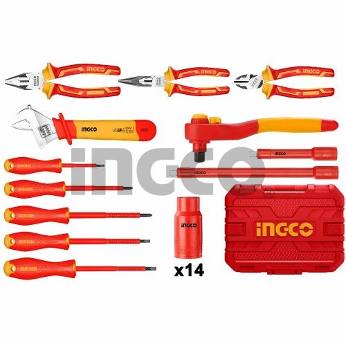 INGCO Набор диэлектрического инструмента INDUSTRIAL 26 шт