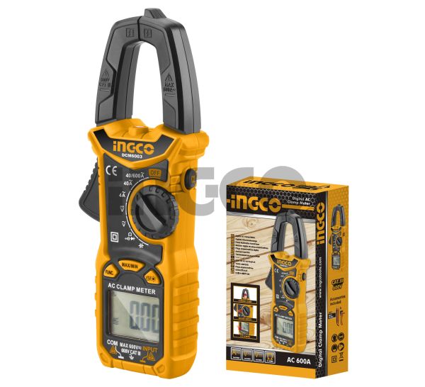INGCO Мультиметр-клещи цифровые INDUSTRIAL