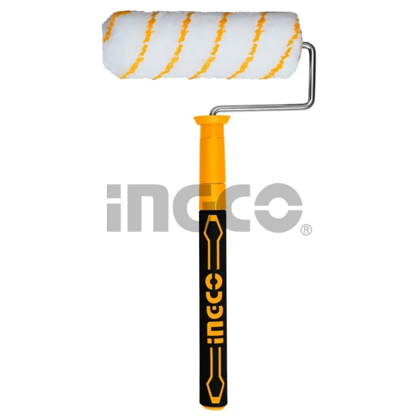 INGCO Валик малярный c телескопической ручкой INDUSTRIAL 230 мм/ ворс 12 мм микроволокно