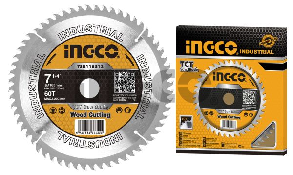 INGCO Диск пильный по дереву INDUSTRIAL 185х20 мм 60Т