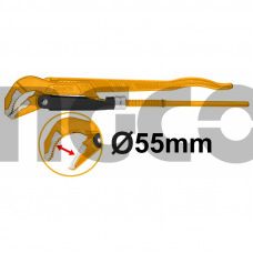 INGCO Ключ трубный рычажный 1,5" тип 45°/ Ø зажима 55 мм