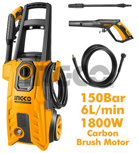INGCO Мойка высокого давления INDUSTRIAL 1800 Вт