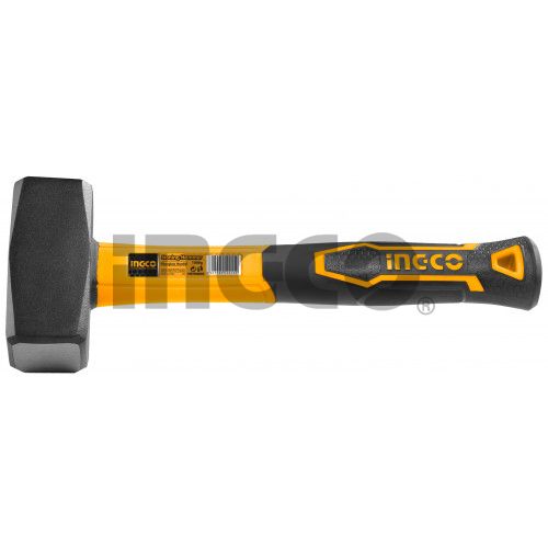 INGCO Молоток каменщика 2000гр с фибергласовой рукояткой