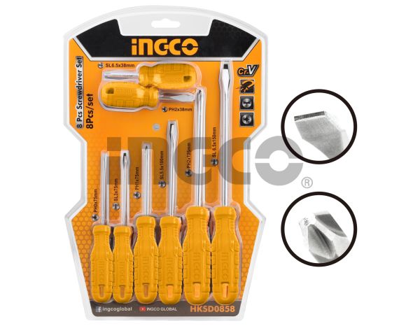 INGCO Набор отверток 8 шт