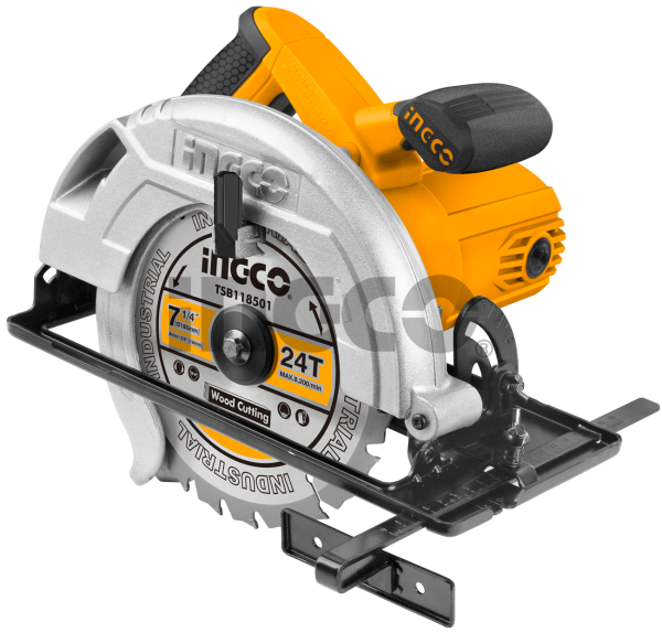 INGCO Пила дисковая INDUSTRIAL 1400 Вт/ Ø пильного диска 185x20mm