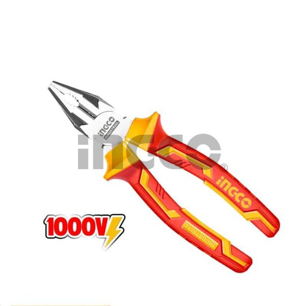 INGCO Плоскогубцы комбинированные диэлектрические INDUSTRIAL 160мм 6"