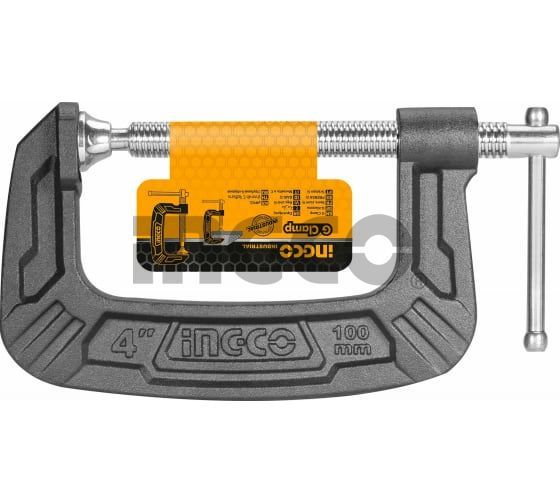INGCO Струбцина G-типа INDUSTRIAL 4" 100 мм