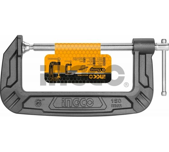 INGCO Струбцина G-типа INDUSTRIAL 6" 150 мм