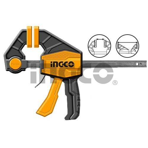 INGCO Струбцина быстрозажимная INDUSTRIAL 12" 63x300 мм