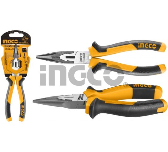 INGCO Тонкогубцы INDUSTRIAL 160мм 6"