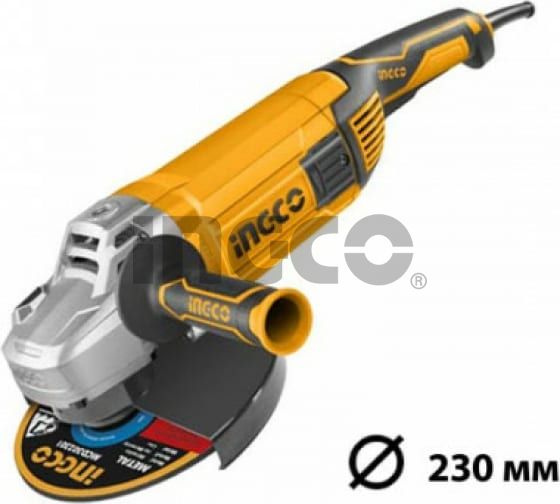 INGCO Машина углошлифовальная INDUSTRIAL Ø230 мм 2400W