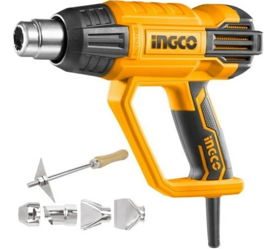 INGCO Фен технический INDUSTRIAL 2000Вт 50/380/570°C