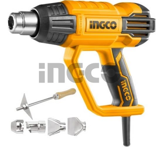 INGCO Фен технический INDUSTRIAL 2000Вт 50/380/570°C