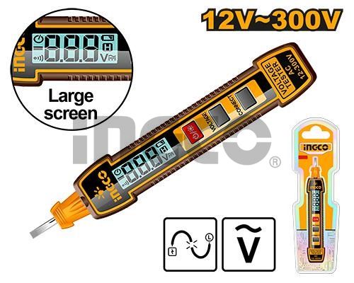 INGCO Тестер напряжения бесконтактный INDUSTRIAL
