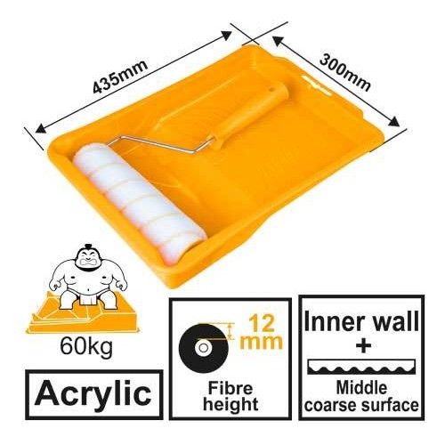 INGCO Валик малярный с лотком 230 мм