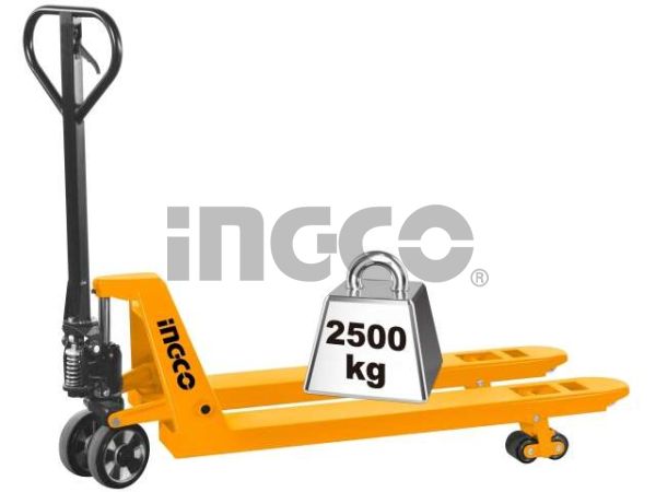 INGCO Ручная гидравлическая тележка 2,5 тонны