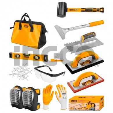 INGCO Набор инструментов для укладки плитки 11 предметов