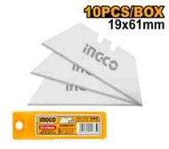INGCO Лезвия трапецевидные 10 шт 19х61 мм