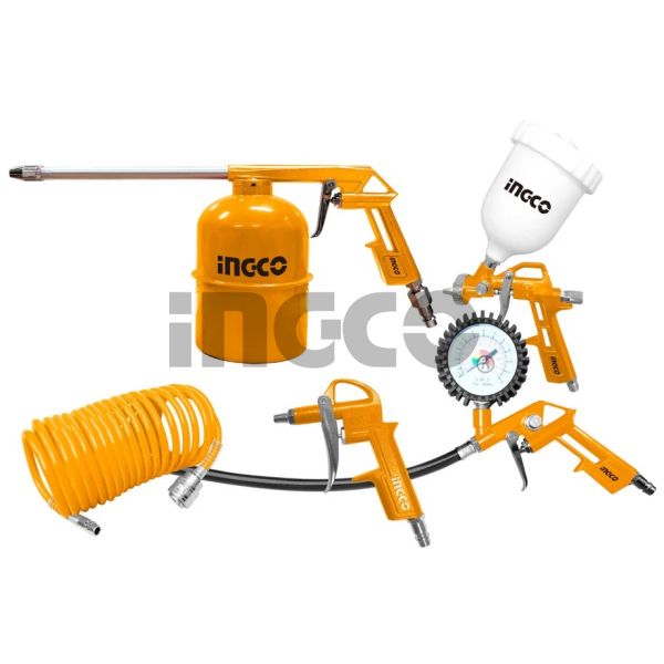 INGCO Набор пневмоинструментов 5 шт.