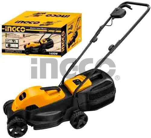 INGCO Газонокосилка электрическая несамоходная 1600 Вт 38 см