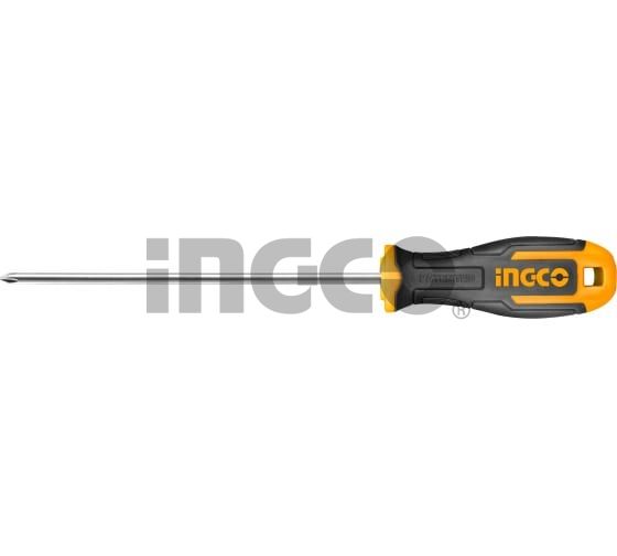 INGCO Отвёртка крестовая PH1 5,0х100 мм INDUSTRIAL