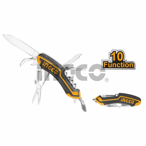 INGCO Инструмент складной многофукциональный 10 в 1