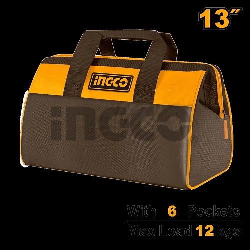 INGCO Сумка для инструментов 13"/ max. нагрузка 12 кг/ 33х18х21 см
