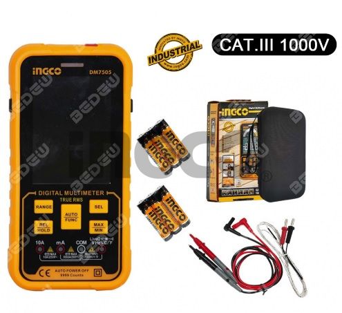 INGCO Мультиметр цифровой INDUSTRIAL